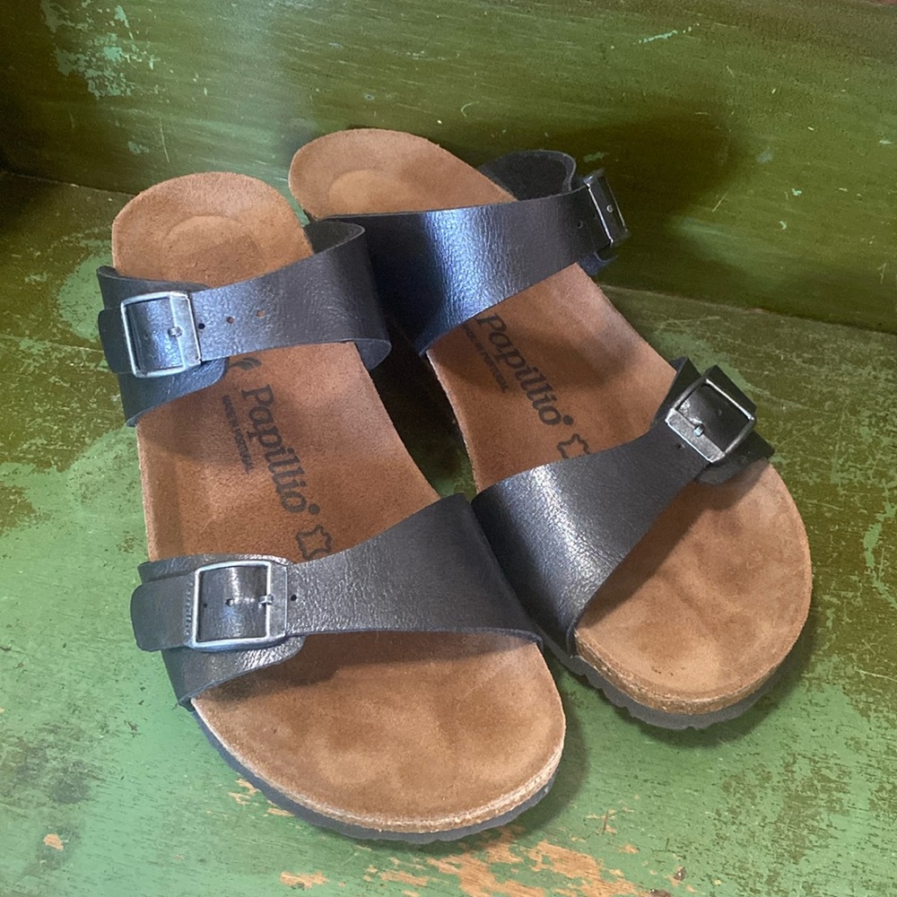Papillio- Size 40, Ladies 9- Wedge Sandal
Made in Portugal, By Birkenstock - Picture 2 of 14